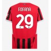 AC Milan Youssouf Fofana #29 Hemmatröja 2024-25 Korta ärmar